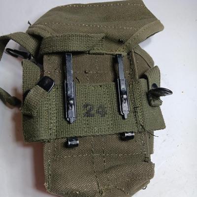 GI Military issued Ammo / Mag pouches - Assortment of military bags