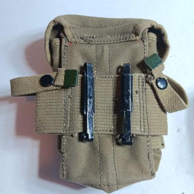 GI Military issued Ammo / Mag pouches - Assortment of military bags