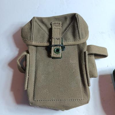 GI Military issued Ammo / Mag pouches - Assortment of military bags