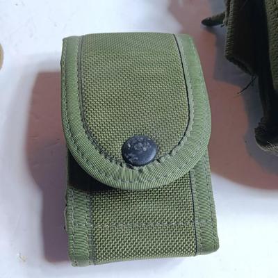 GI Military issued Ammo / Mag pouches - Assortment of military bags