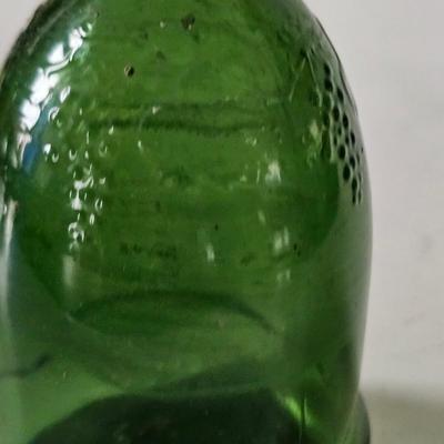 Green Grape Vintage Glass Botle