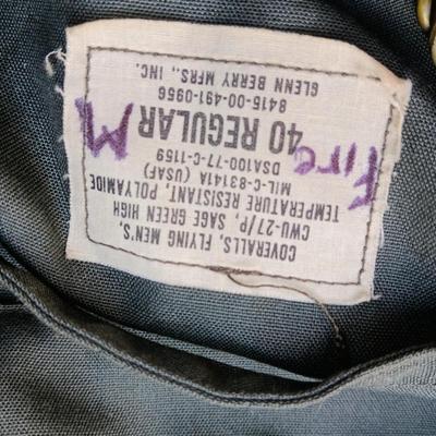 USAF issued Flying Men's Coveralls Temperature resistant 40 Regular Glenn Berry MFRS, Inc.
