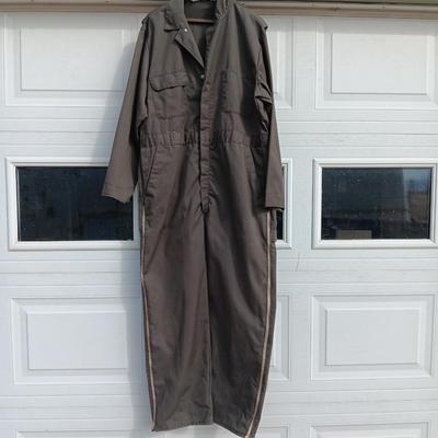 Green Military Men's Coveralls Size 44R