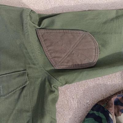 Military issued Jackets - Green & Cammo - padded