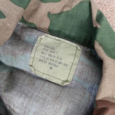 Military issued Jackets - Green & Cammo - padded