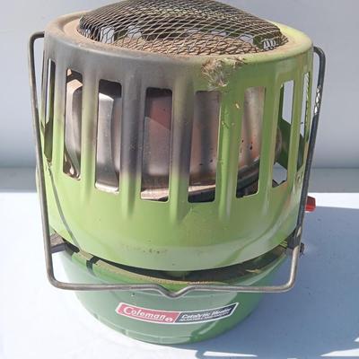 Vintage COLEMAN Catalytic heater adjustable 3000-5000 BTU 1973 Made in USA