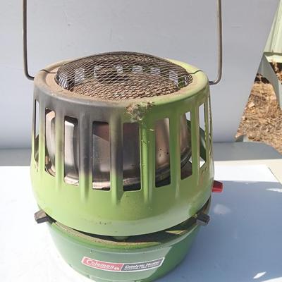 Vintage COLEMAN Catalytic heater adjustable 3000-5000 BTU 1973 Made in USA