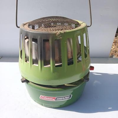 Vintage COLEMAN Catalytic heater adjustable 3000-5000 BTU 1973 Made in USA