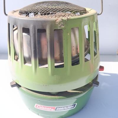 Vintage COLEMAN Catalytic heater adjustable 3000-5000 BTU 1973 Made in USA