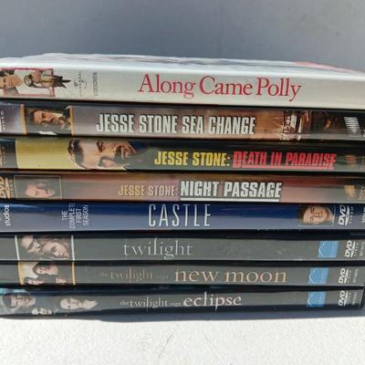 DVD Movie collection Twighlight series - Castle - Jesse Stone and more!