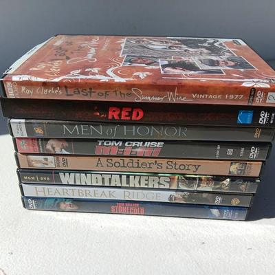 DVD - Heartbreak Rodge - Wind talkers - Soldier's Story -Men of Honor - Stone cold and more
