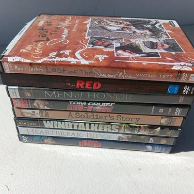 DVD - Heartbreak Rodge - Wind talkers - Soldier's Story -Men of Honor - Stone cold and more