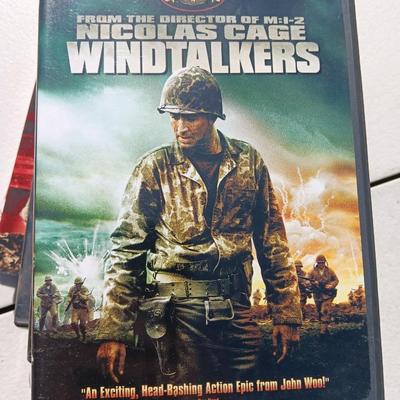 DVD - Heartbreak Rodge - Wind talkers - Soldier's Story -Men of Honor - Stone cold and more
