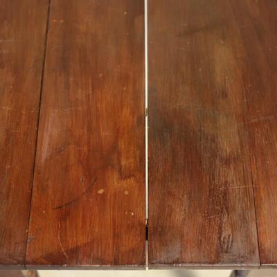 Antique Drop Leaf Table (See Description)