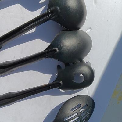 Variety of plastic Kitchen Utensils