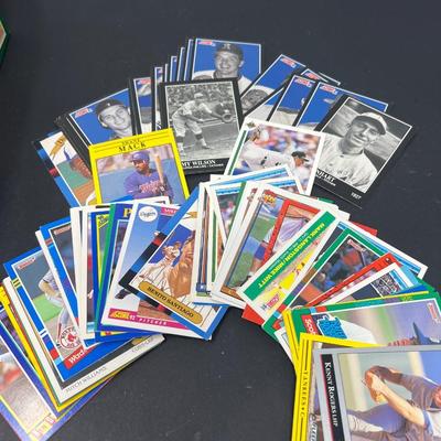 1991 Baseball Topps/Score Cards & Sealed Pokemon Cards