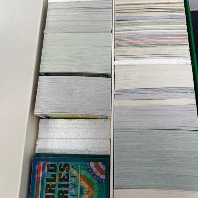 1991 Baseball Topps/Score Cards & Sealed Pokemon Cards