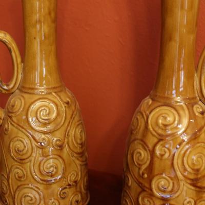 Two 18â€ Decorative Vases (2)