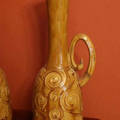 Two 18â€ Decorative Vases (2)