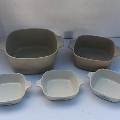 Corning ware casserole dishes