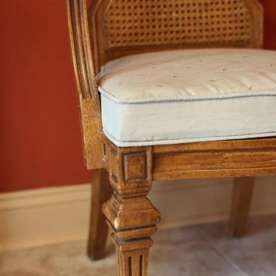 Cane Back Dining Arm Chair