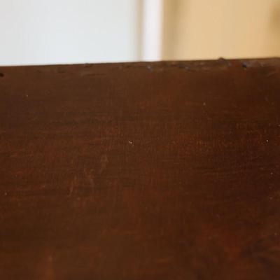 Victorian Style Carved Wood Bookshelf (See Description)