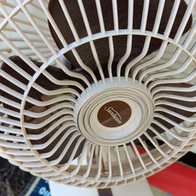 New Honeywell Fan with Sunbeam Personal Oscillating tabletop fan