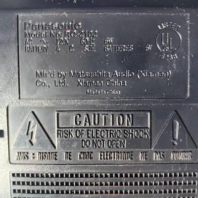 Panasonic portable cassette player AC/Battery Slim Line