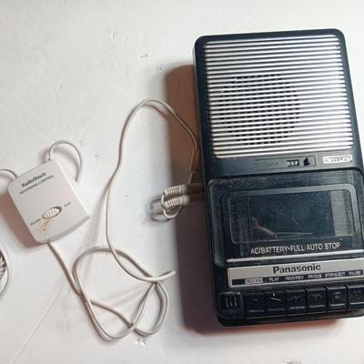 Panasonic portable cassette player AC/Battery Slim Line