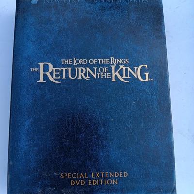 Lord Of The Rings DVD collection - Two Towers -The fellowship of the ring - Return of the King
