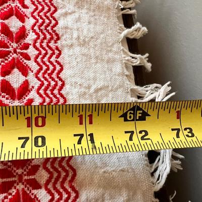 Lot Table Runner, Wall Hanging, Tea Towels