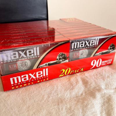 Big Lot Vintage Blank Cassette, VHS Tapes, DVDs