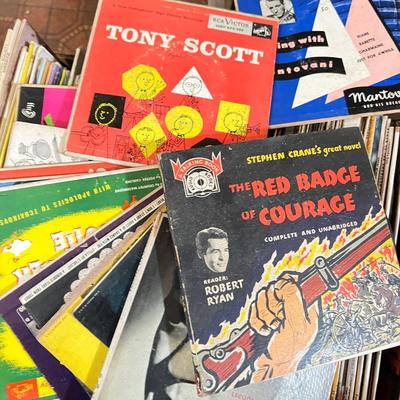 Big Lot of Obscure Mixed Genre Music - LPs, 45's, Cassettes