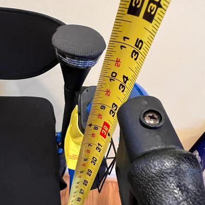 Medline Empower Rollator w 8in Wheels Blue