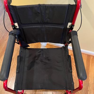 Invacare Aluminum Lightweight Transport Chair