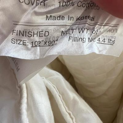 Nikken Kenko Dream Comforter - Dry Cleaned