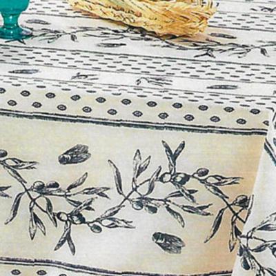 French linen polyester tablecloth