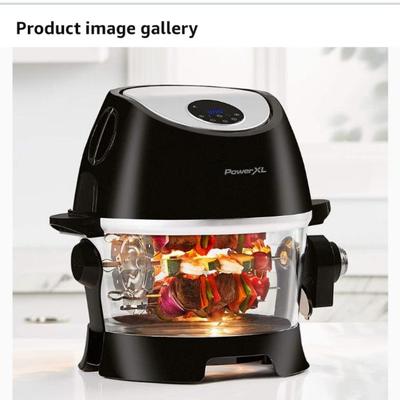 Power XL 10qt multi cooker Glass Air Fryer/Rotisserie/Roaster/Dehydrator/Etc.