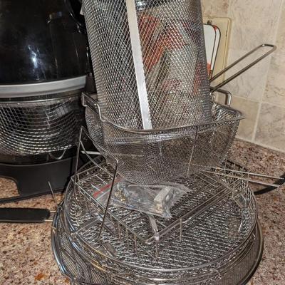 Power XL 10qt multi cooker Glass Air Fryer/Rotisserie/Roaster/Dehydrator/Etc.