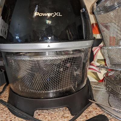 Power XL 10qt multi cooker Glass Air Fryer/Rotisserie/Roaster/Dehydrator/Etc.