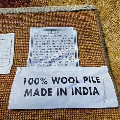 Indo-Gabbeh 100% Wool Rug from The Persian Rug, Inc. (L-DW)