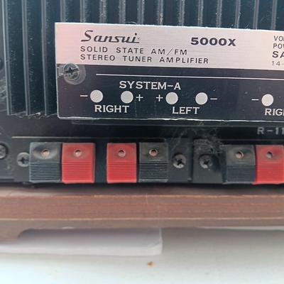 Sansui 5000X Solid state AM/FM Stereo tuner Amplifier