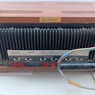 Sansui 5000X Solid state AM/FM Stereo tuner Amplifier