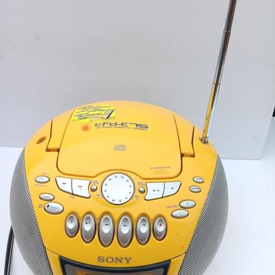 Sony CD Radio cassette-corder with CD player Model CDF-E75