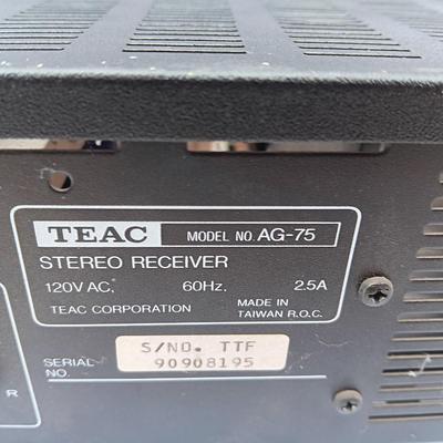 TEAC AG-75 AM/FM Stereo Receiver