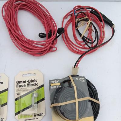 Electrical hardware - fuses - warning lights - wire - Automotive wire and more