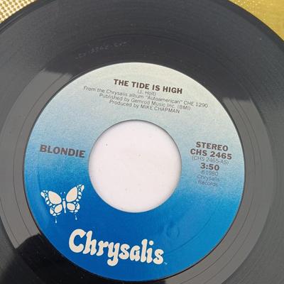 SIX 45 LP Records - Blondie 0 Rodney Dangerfield - Bo weevil and more