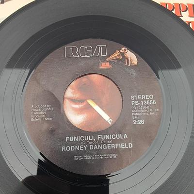 SIX 45 LP Records - Blondie 0 Rodney Dangerfield - Bo weevil and more