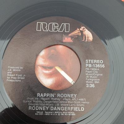 SIX 45 LP Records - Blondie 0 Rodney Dangerfield - Bo weevil and more