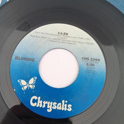 SIX 45 LP Records - Blondie 0 Rodney Dangerfield - Bo weevil and more